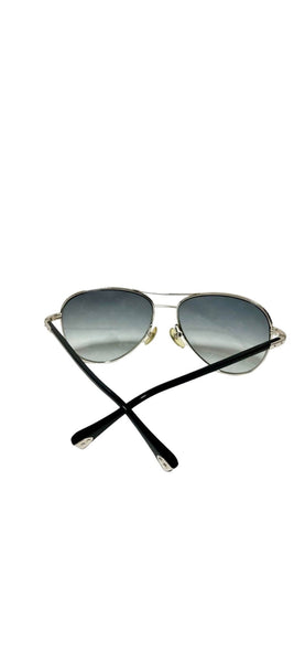 Louis Vuitton Monogram Silvertone Sunglasses - V & G Luxe Boutique