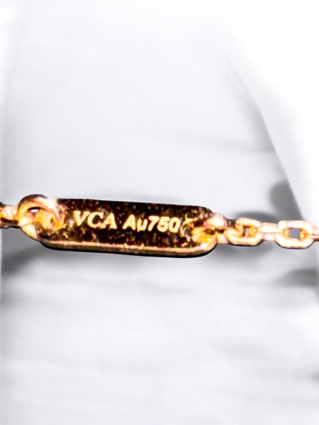 Van Cleef & Arpels 18K Rose Gold Sweet Alhambra Bracelet - V & G Luxe Boutique