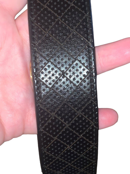 Bottega Veneta Black Unisex Black Belt - V & G Luxe Boutique