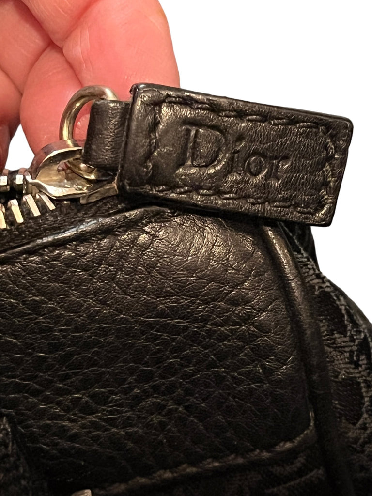 CHRISTIAN DIOR MONOGRAM TROTTER BOSTON BAG