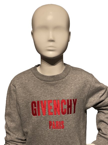 Givenchy paris embroidered sweatshirt best sale