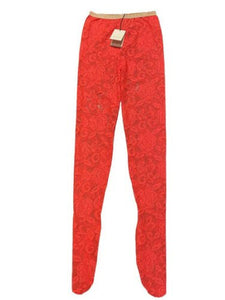 Gucci red outlet tights