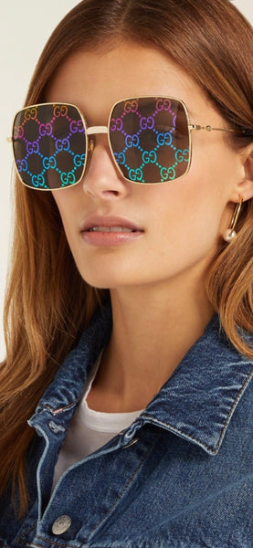 Gucci GG Monogram Logo Sunglasses