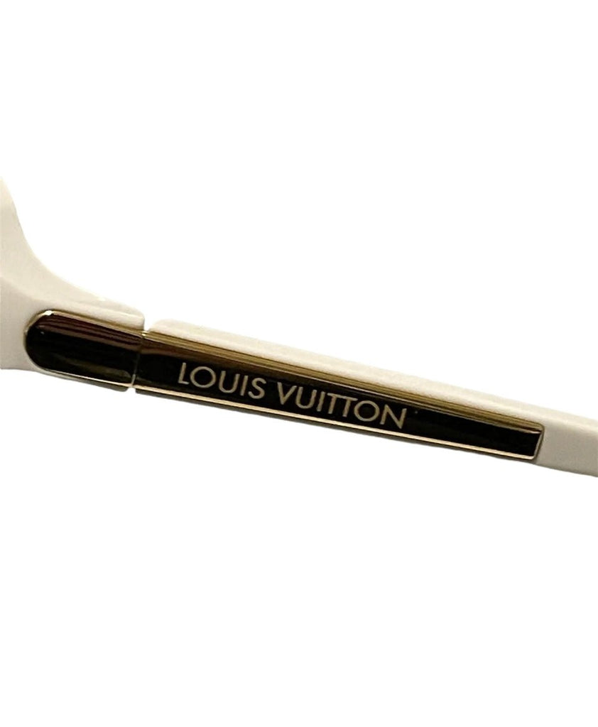 Louis Vuitton White Evidence Unisex Sunglasses – V & G Luxe Boutique