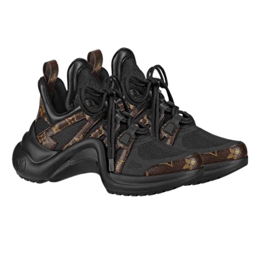 LOUIS VUITTON -Time Out Sneaker in Brown - WOMEN - Shoes