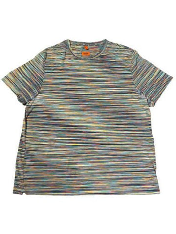 Missoni Space-dyed Cotton T-shirt In Multicolour Size XXL - V & G Luxe Boutique