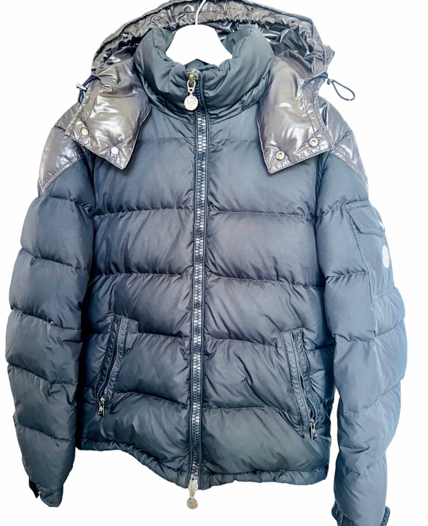 Moncler Chevalier Grey Hooded Jacket – V & G Luxe Boutique